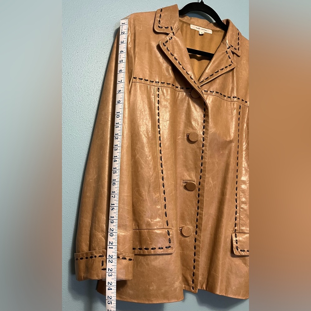 Vintage Marc Jacobs Leather Jacket - Picture 6 of 7